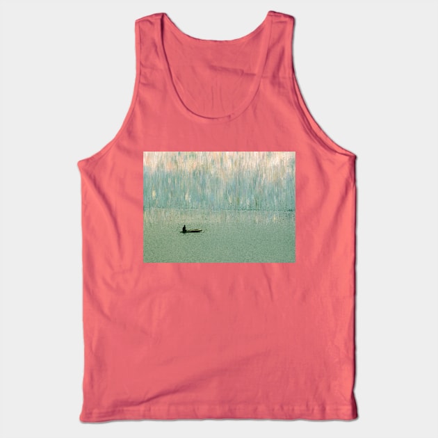 Early Morning on the Lake Tank Top by AlexMir